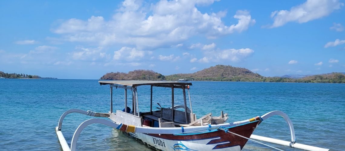 Jukung bateau indonésien gili asahan